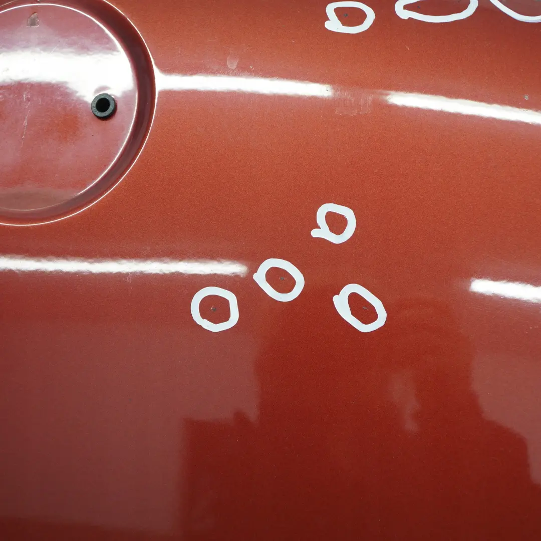 BMW E81 E87 Maska pokrywa silnika Sedona red