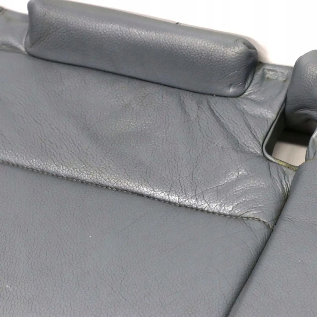 BMW X3 Series E83 Grey Blue Leather Interior Rear Seat Base Couch Bench Sofa