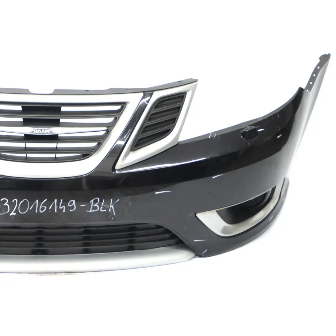 Saab 9-3 Front Bumper Trim Panel Covering Black 2008-2012 Facelift Version