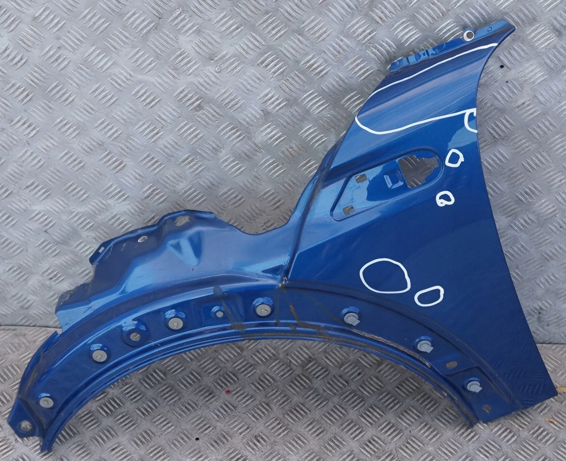 BMW MINI Cooper 8 R55 R56 R57 R58 Side Panel Front Left Wing N/S Lightning Blue