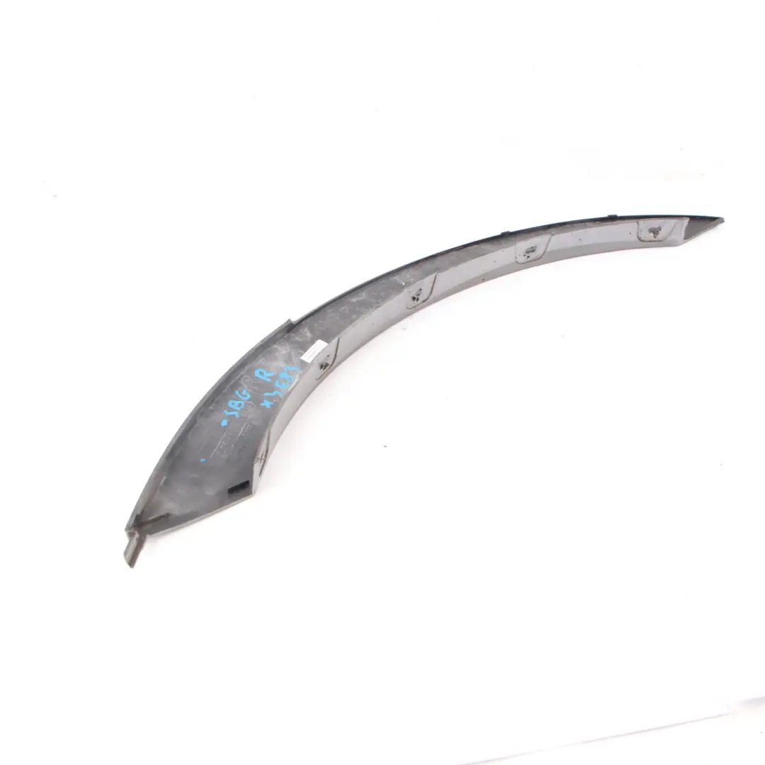 BMW X3 E83 Cover Wheel Arch Trim Rear Right O/S Silbergrau Silver Grey - A08