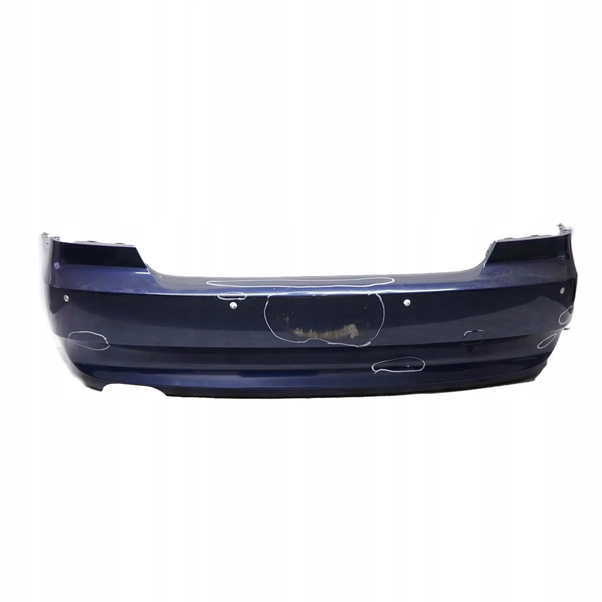 BMW 3 E92 E93 Rear Bumper Panel PDC Mysticblau Mystic Blue Metallic - A08