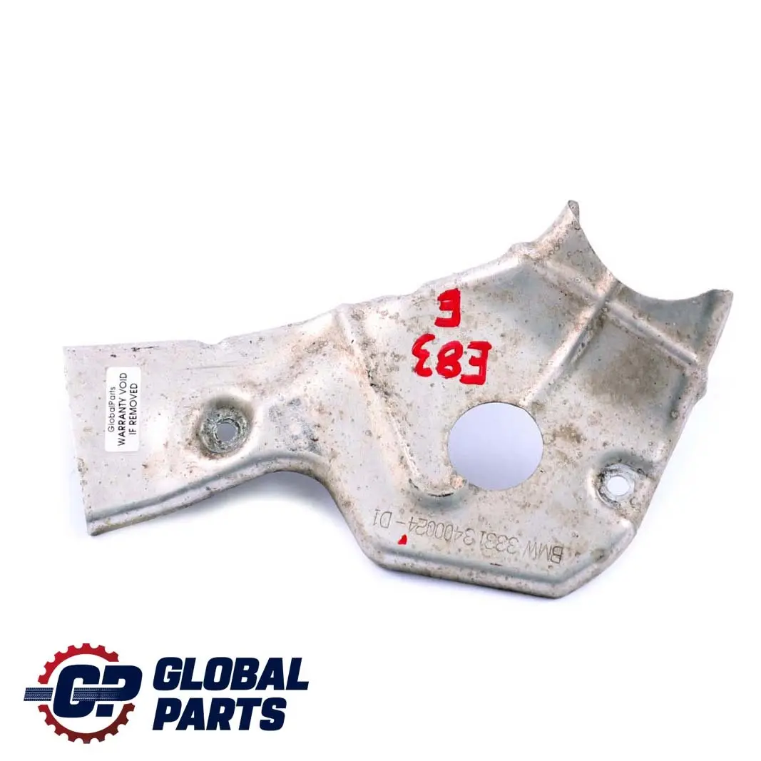 BMW E83 resistente al calor placa trasera eje portador 3400024