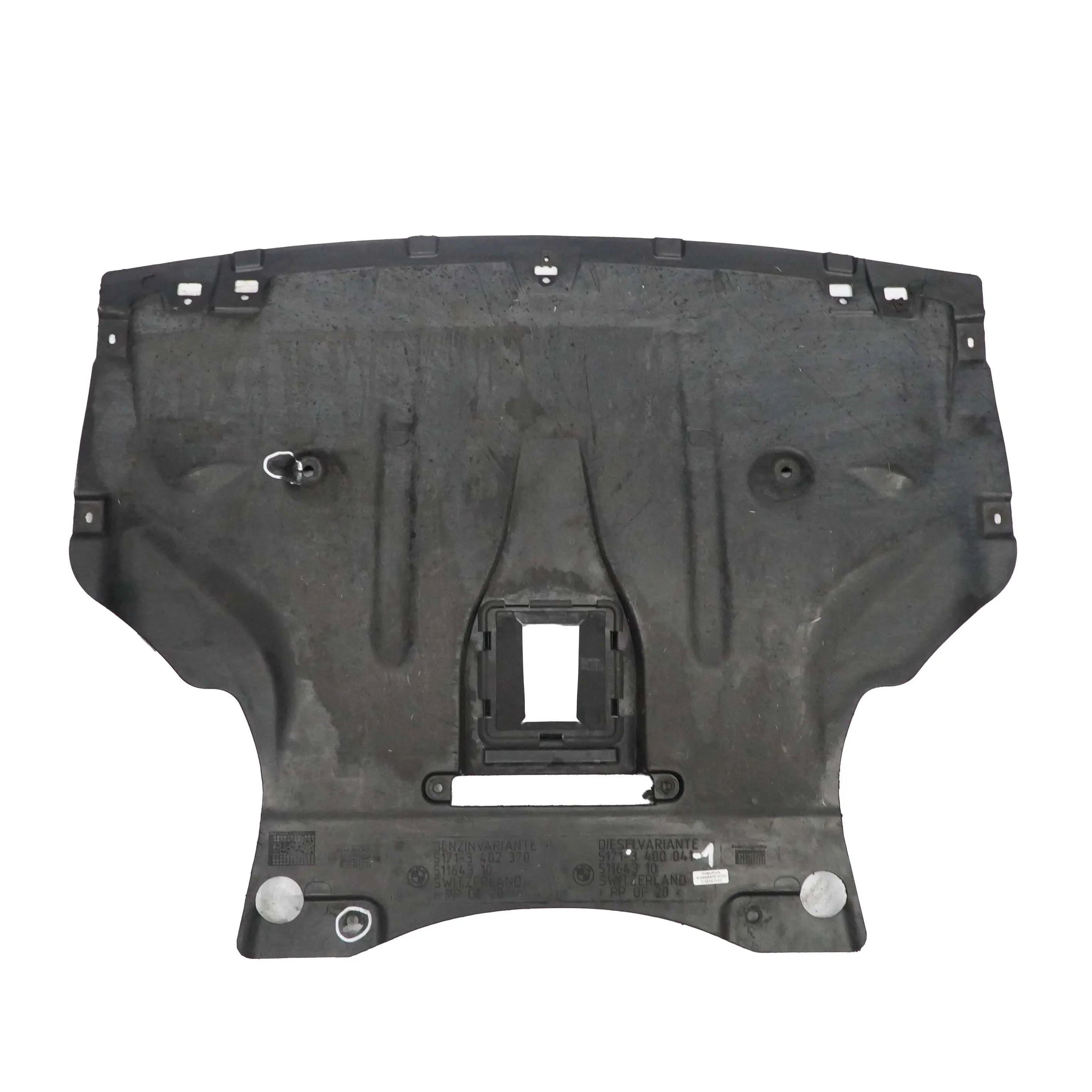 BMW X3 E83 Engine Compartment Underbody Cover Underhood Diesel 3400041