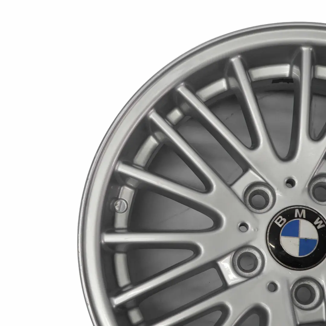 BMW X3 er E83 Silber Aluefelge Alu Felge 17" V-Speiche 110 ET:37 7J 3401198