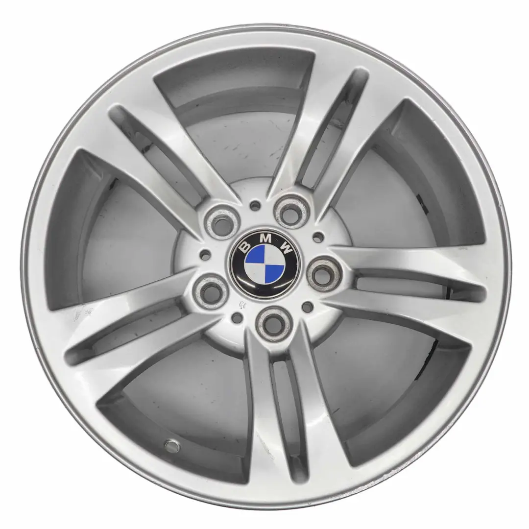 BMW X3 E83 Silver Alloy Wheel Rim 17" Double Spoke 112 ET:46 8J 3401200