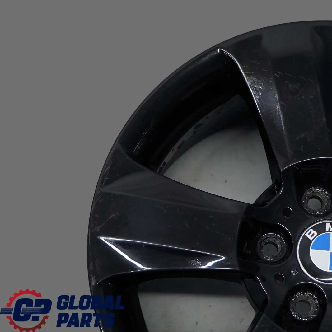 *BMW X3 er E83 Schwarz Alu Felge Alufelge 18" Sternspeiche 113 ET:46 8J 3401201