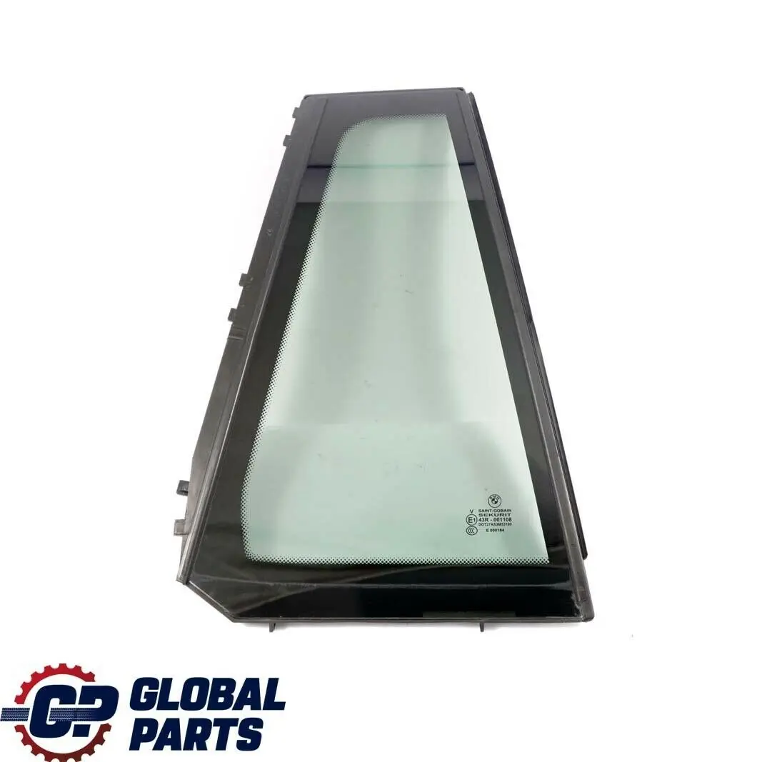 BMW E83 Lado Trasero Derecho Cristal Fijo Negro Ventana AS3 3401818