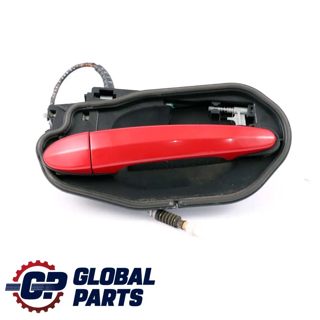 BMW X3 E83 Door Grab Handle Rear Right O/S Karmesinrot Red - A61 3402593