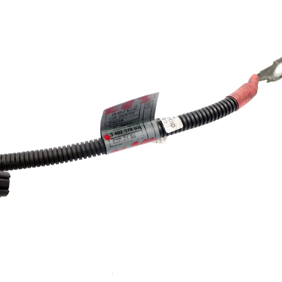 BMW E83 2.0d Diesel M47N2 Cable para el sistema De precalentamiento 3402979