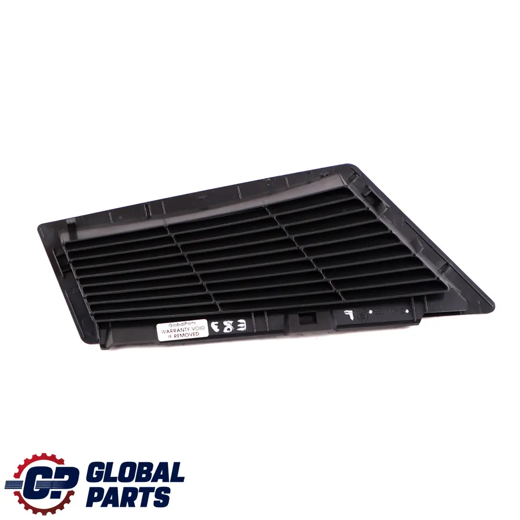 BMW E83 Lateral Trunk Panel Izquierdo Vent Louvre Anthrazit Trim Negro 3411753