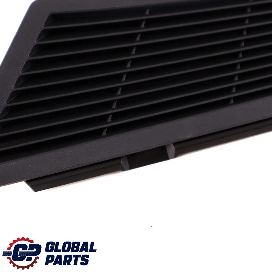 BMW E83 Lateral Trunk Panel Izquierdo Vent Louvre Anthrazit Trim Negro 3411753