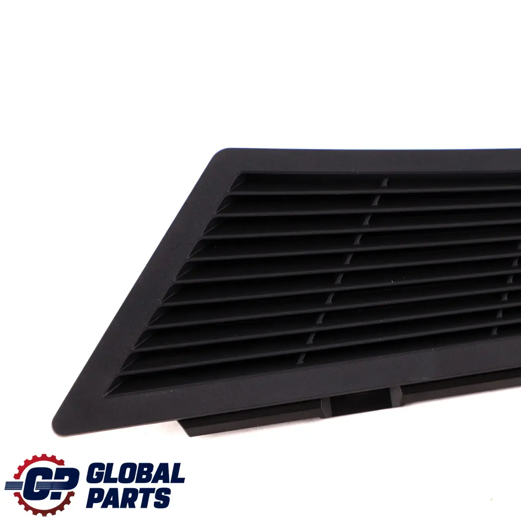 BMW E83 Lateral Trunk Panel Izquierdo Vent Louvre Anthrazit Trim Negro 3411753