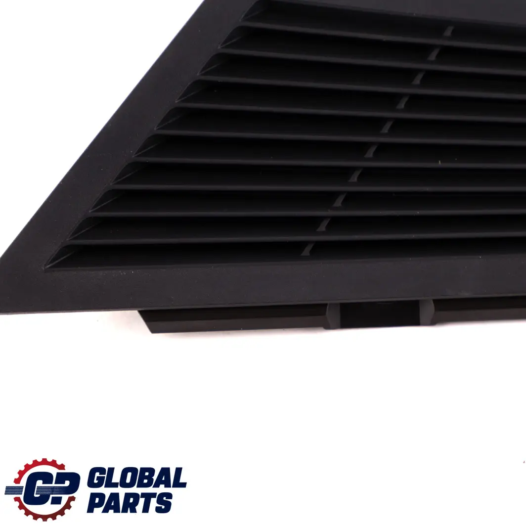 BMW E83 Lateral Trunk Panel Izquierdo Vent Louvre Anthrazit Trim Negro 3411753