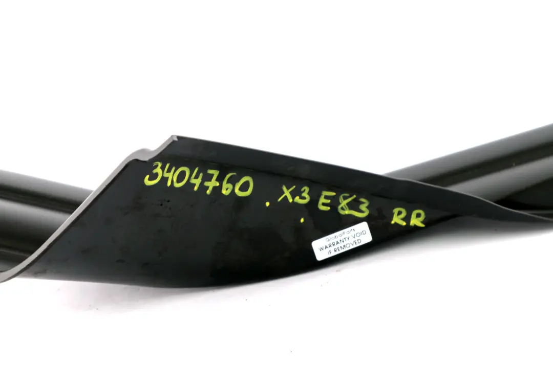 BMW X3 Series E83 Cover Strip Entrance Rear Right O/S Basaltgrau Grey 3402062