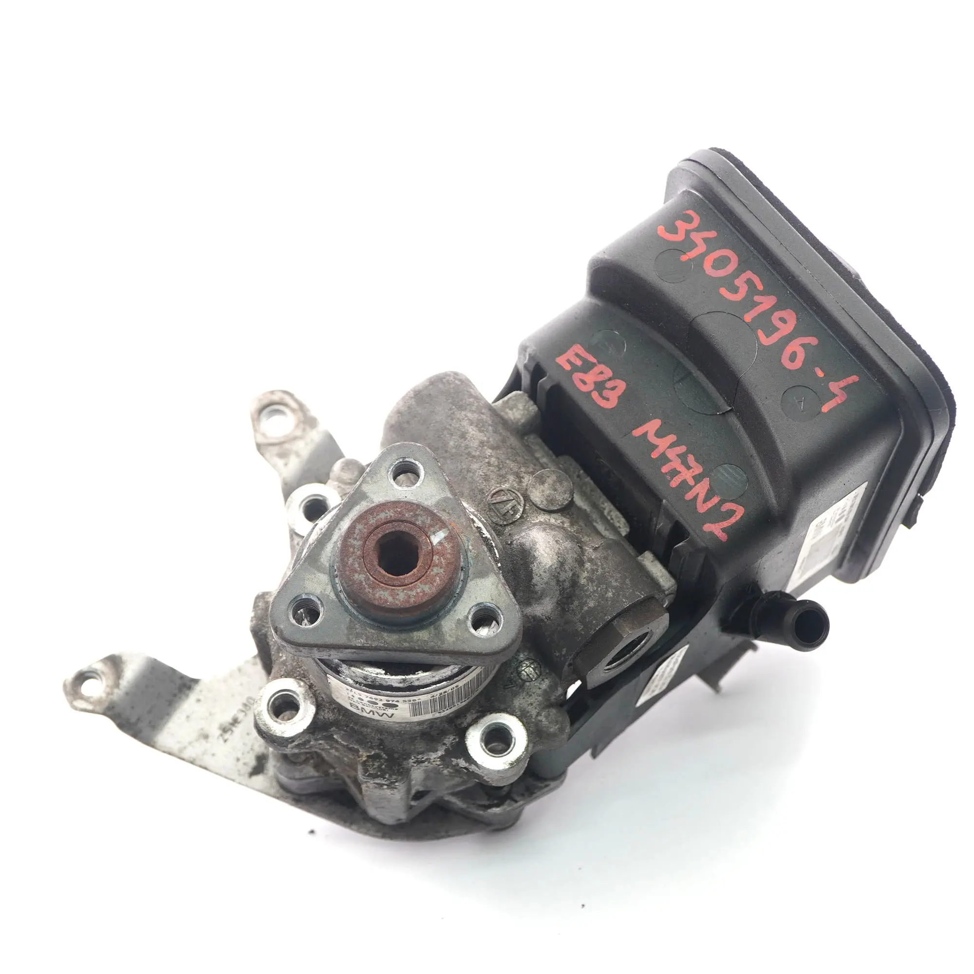 BMW X3 E83 2.0d M47N2 Diesel Engine Power Steering Pump 3405196