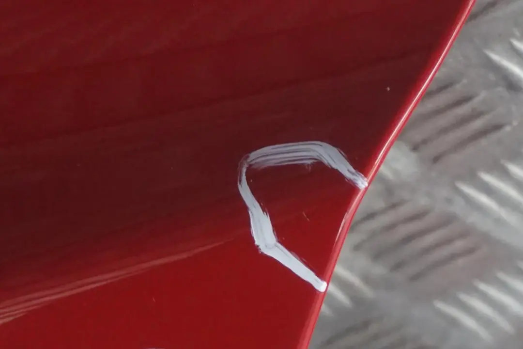 BMW X3 er E83 Seitenwand Vorne Links Kotflügel Karmesinrot Karmesin Rot - A61