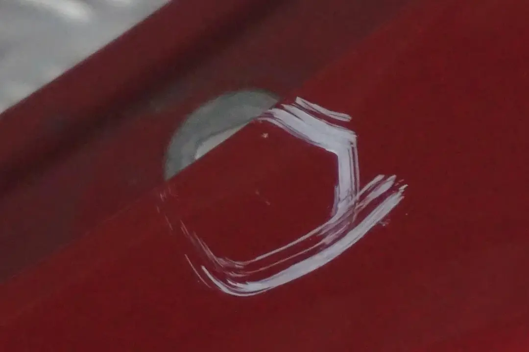 BMW X3 er E83 Seitenwand Vorne Links Kotflügel Karmesinrot Karmesin Rot - A61