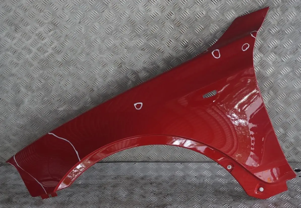 BMW X3 er E83 Seitenwand Vorne Links Kotflügel Karmesinrot Karmesin Rot - A61