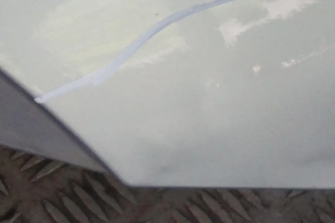 BMW X3 Reihe E83 1 Seitenwand Vorn Rechts Kotflügel Bluewater Wasserblau - 896