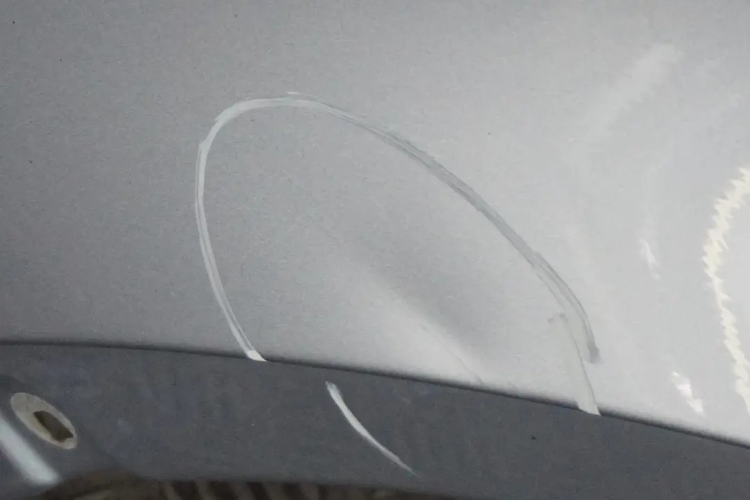 BMW X3 Reihe E83 1 Seitenwand Vorn Rechts Kotflügel Bluewater Wasserblau - 896