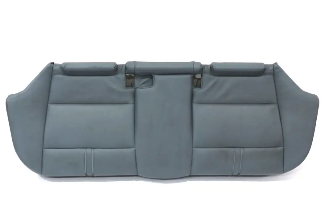 BMW X3 Series E83 Grey Blue Leather Interior Rear Seat Base Couch Bench Sofa