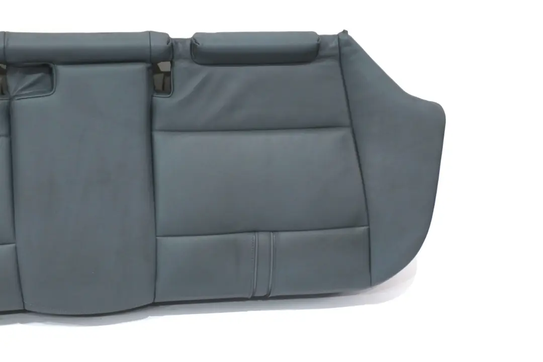 BMW X3 Series E83 Grey Blue Leather Interior Rear Seat Base Couch Bench Sofa