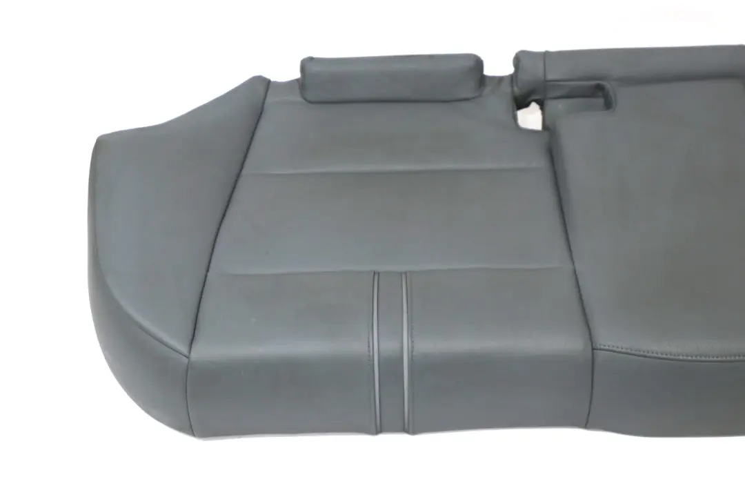 BMW X3 Series E83 Grey Blue Leather Interior Rear Seat Base Couch Bench Sofa