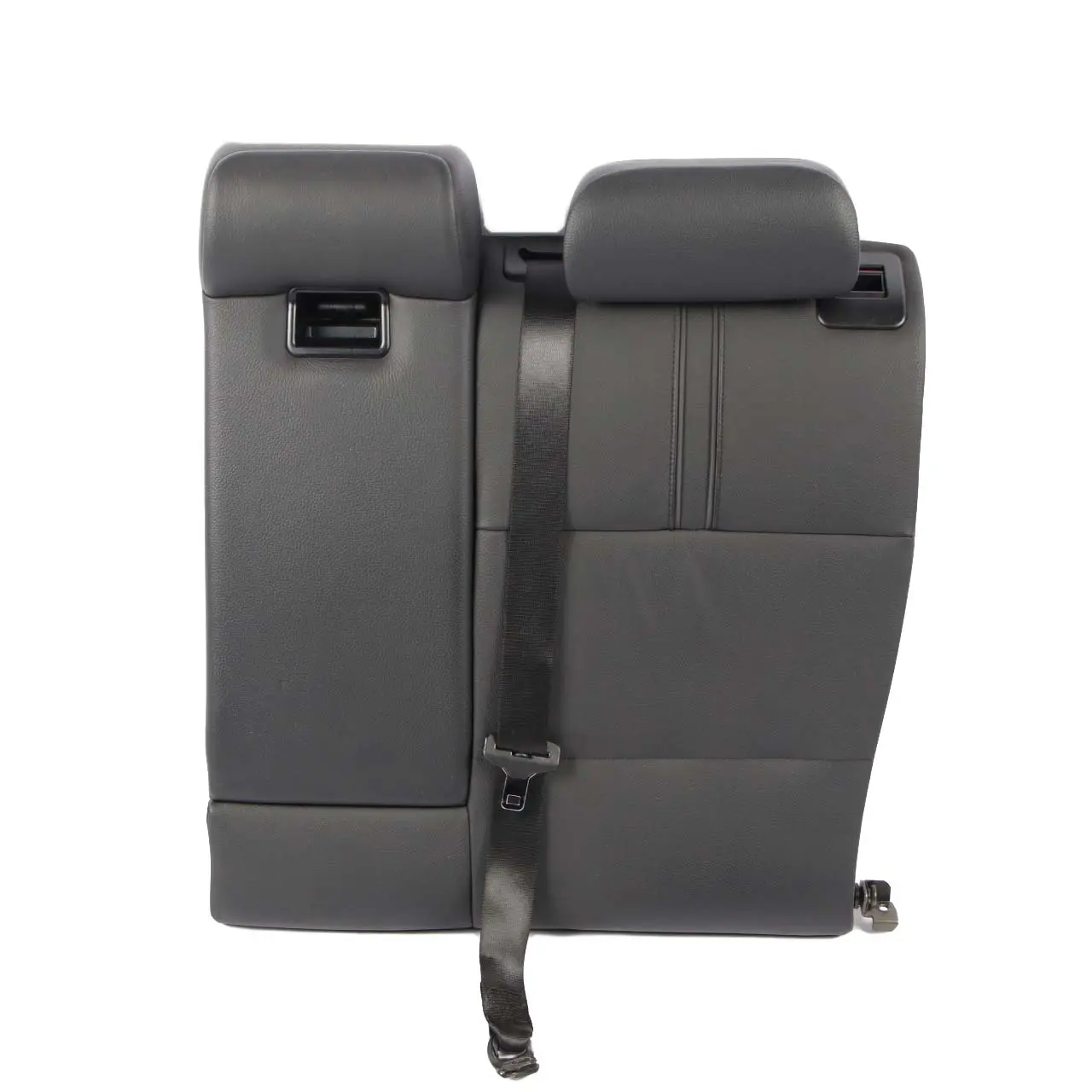 BMW X3 E83 Seat Backrest Rear Left N/S Back Cover Ski Bag Armrest Black Leather 