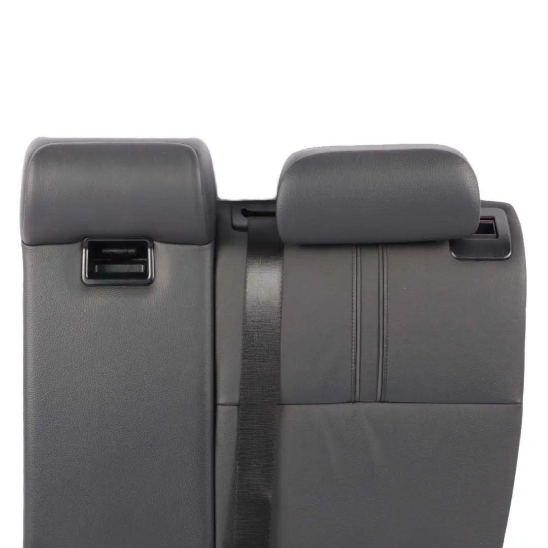 BMW X3 E83 Seat Backrest Rear Left N/S Back Cover Ski Bag Armrest Black Leather 