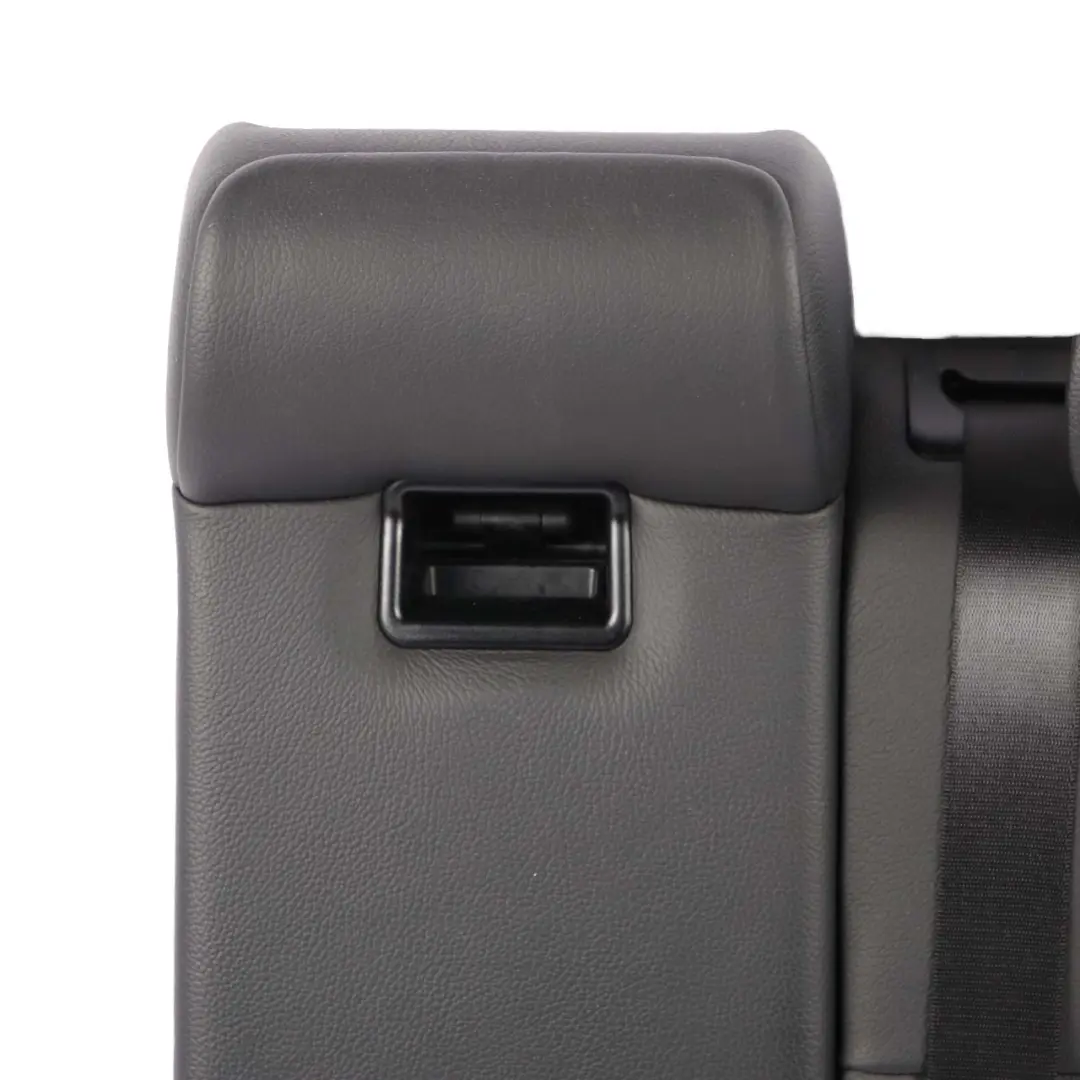 BMW X3 E83 Seat Backrest Rear Left N/S Back Cover Ski Bag Armrest Black Leather 