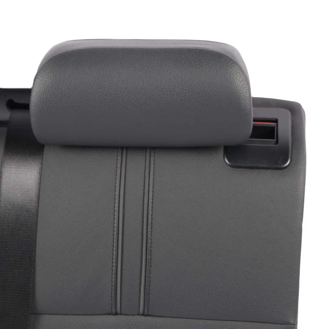 BMW X3 E83 Seat Backrest Rear Left N/S Back Cover Ski Bag Armrest Black Leather 