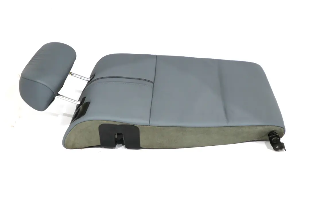 Respaldo TraseroBMW X3 E83 Gris Azul Interior Derecho Funda Asiento Cuero