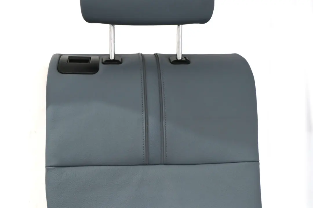 Respaldo TraseroBMW X3 E83 Gris Azul Interior Derecho Funda Asiento Cuero