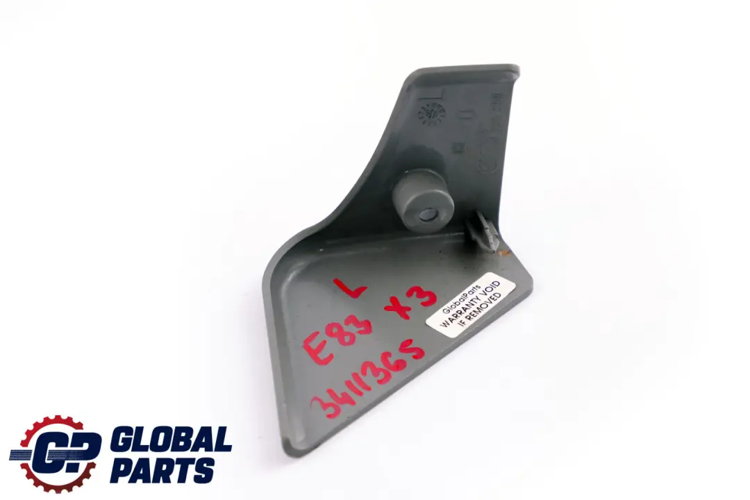 BMW E83 LCI Delantero Izquierdo Funda Interior Asiento Gris 8226299 3411365