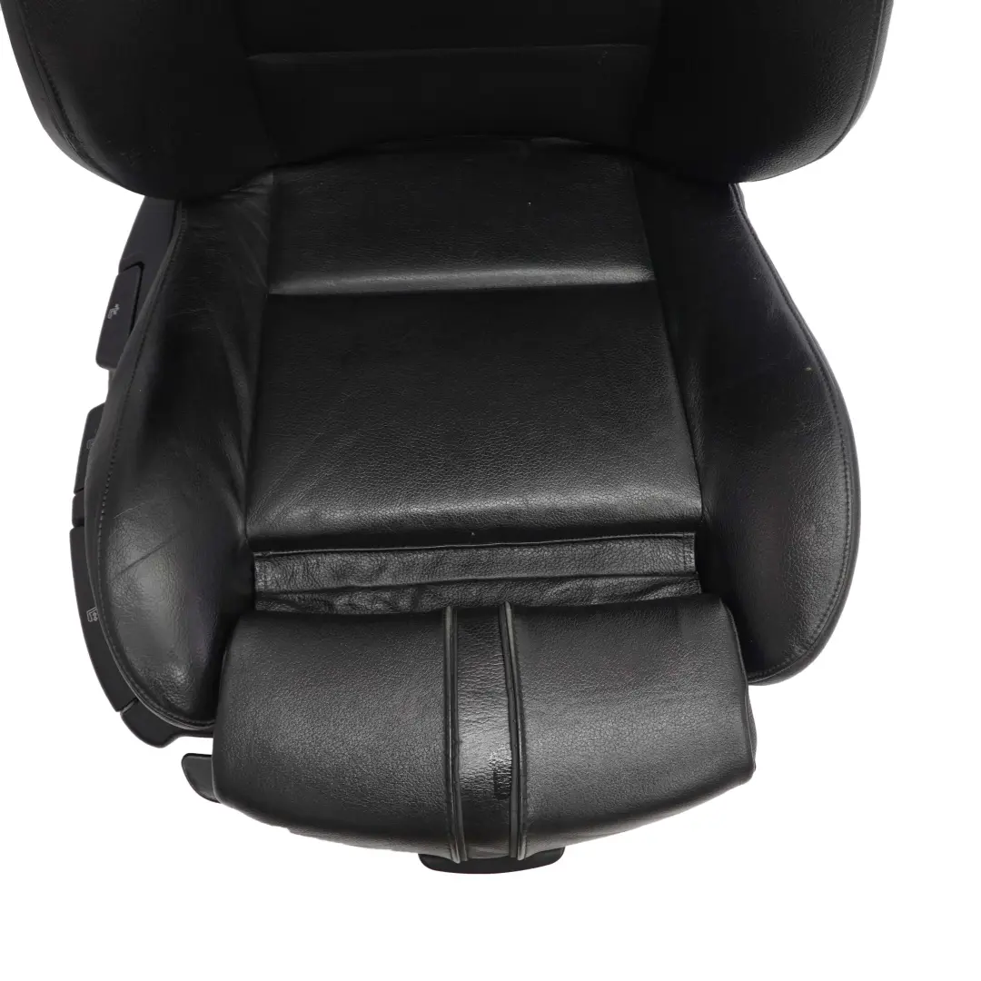 BMW E83 Asiento Delantero Derecho Sport Interior Cuero Ambiente Negro