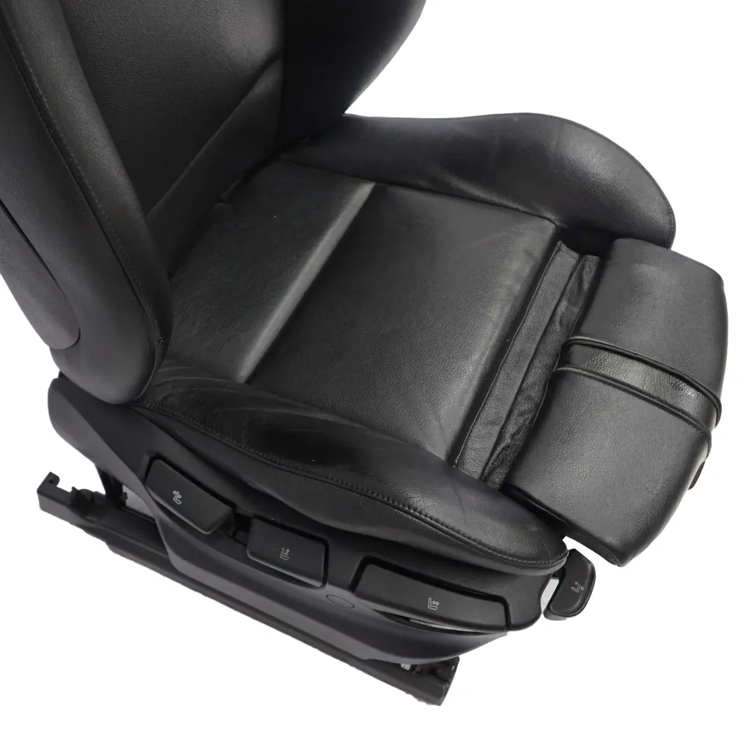 BMW E83 Asiento Delantero Derecho Sport Interior Cuero Ambiente Negro