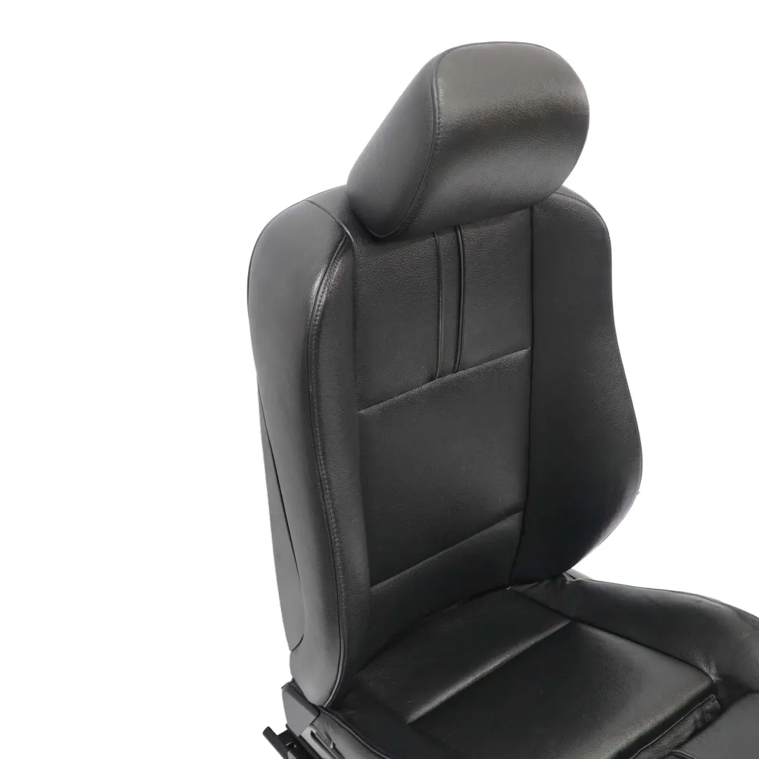 BMW X3 Series E83 Heated Sport Black Leather Front Right O/S Seat Driver Side