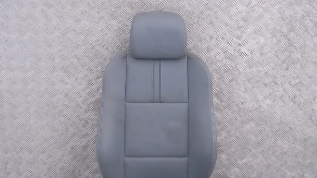 BMW X3 Series E83 Front Left N/S Sport Seat Passenger Grey Blue Graublau Leather