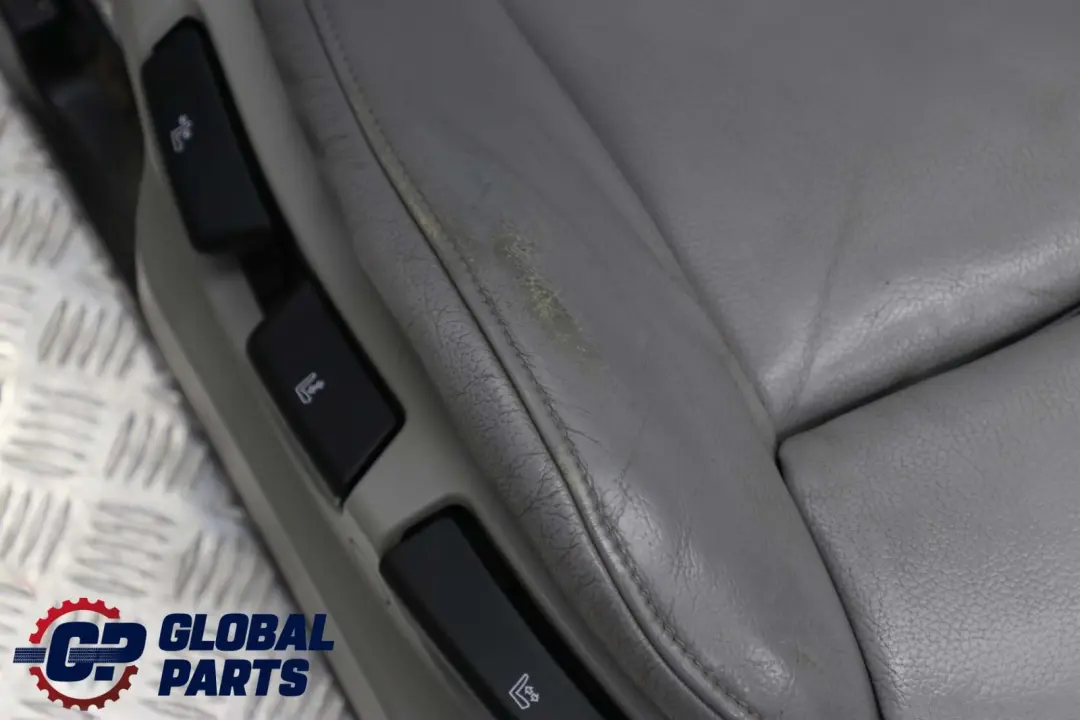 BMW X3 Series E83 Heated Sport Front Right O/S Side Leather Seat Ambiente Grey