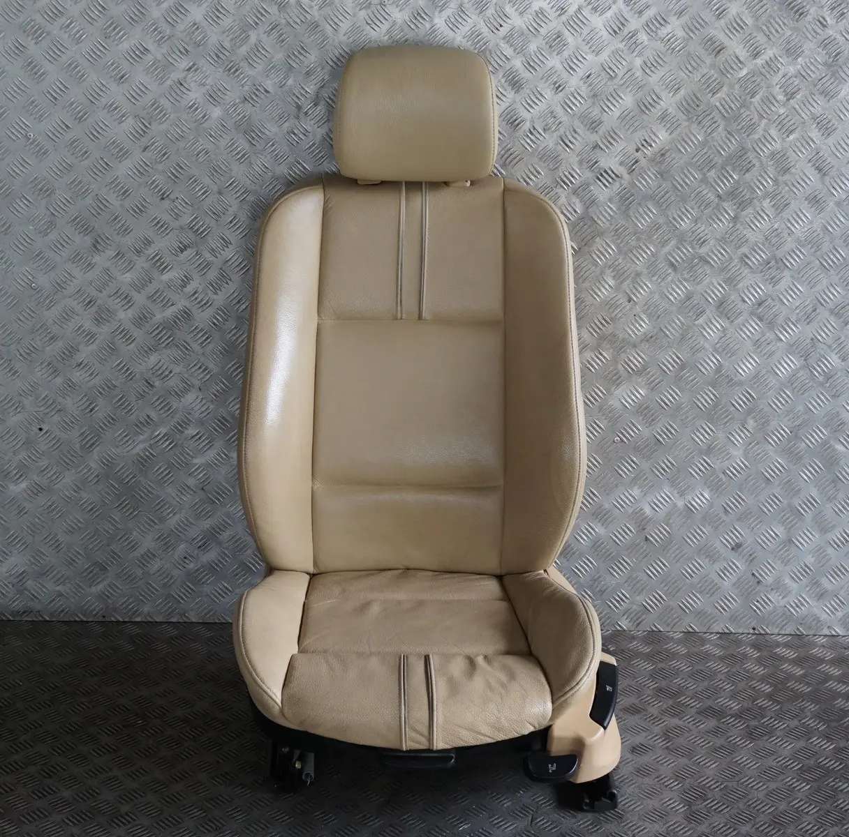 BMW X3 Series E83 Sport Beige Leather Interior Front Left N/S Seat