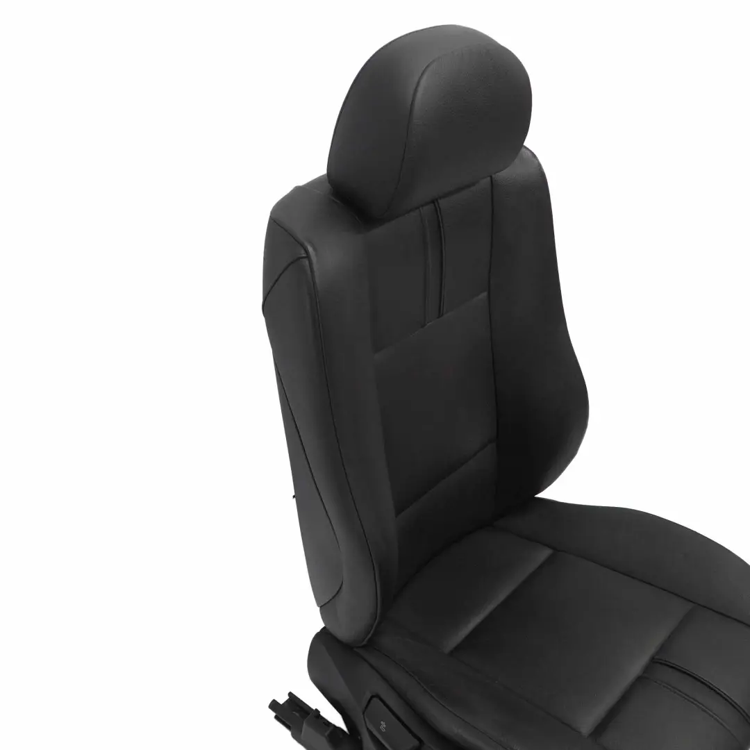 Vordersitz BMW X3 E83 Schwarz Leder Ambiente Interieur Rechts