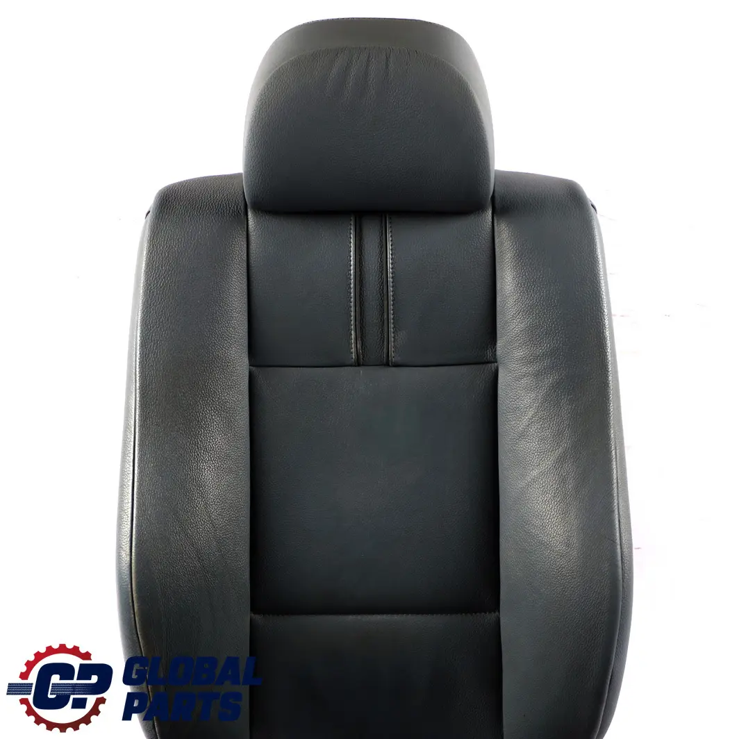 BMW X3 E83 Heated Leather Ambiente Grey Blue Grau Leather Front Right O/S Seat