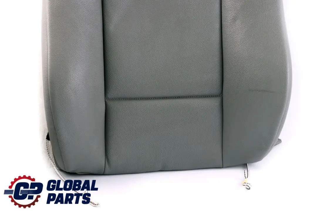 BMW X3 Series E83 Front Seat Backrest Cover Lining Grey Leather Ambiente