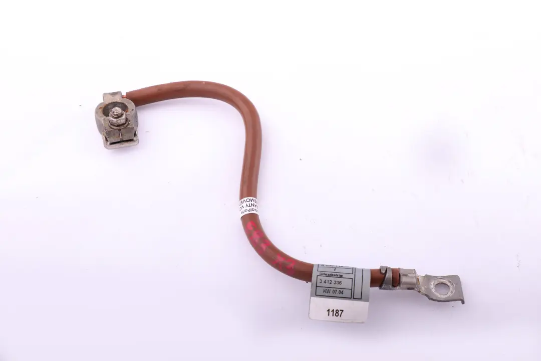 BMW E83 X3 Kabel Przewód Klema Akumulatora 3412336