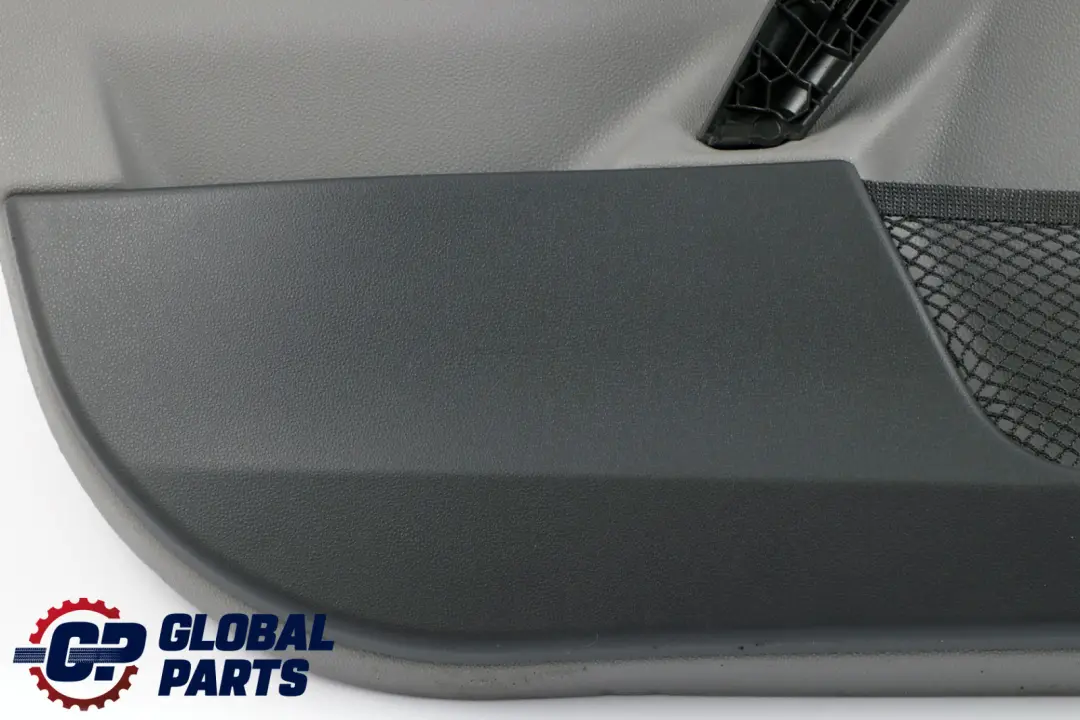 BMW X3 Series E83 Front Left N/S Door Card Lining Leather Graublau Grey Blue