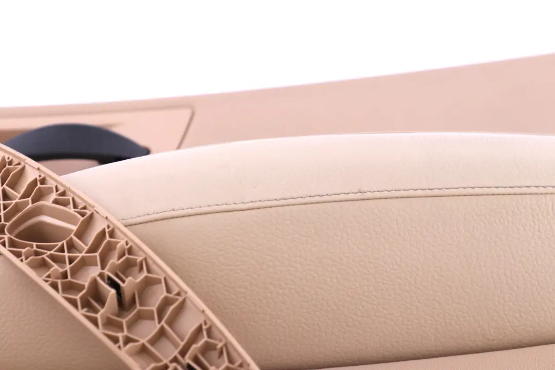 BMW X3 Series E83 Front Right O/S Door Card Lining Leather Sandbeige Hell Beige
