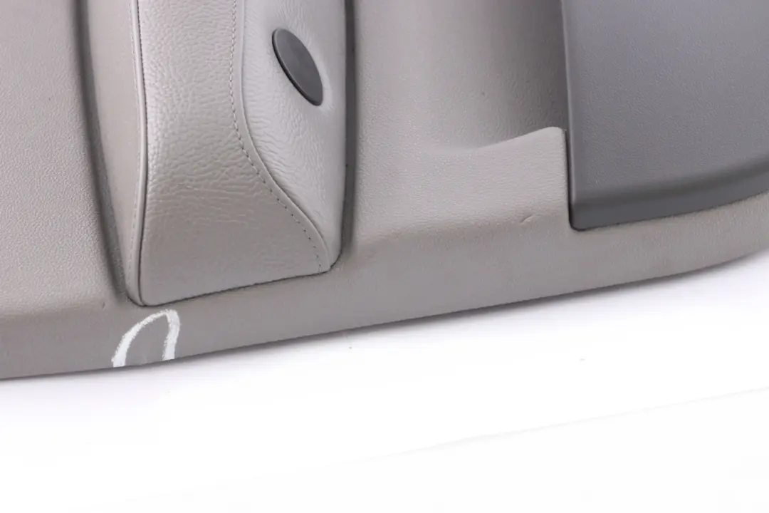 BMW X3 E83 Türverkleidung Leder vorne links SCHWARZ BLACK Ambiente Grey Grau