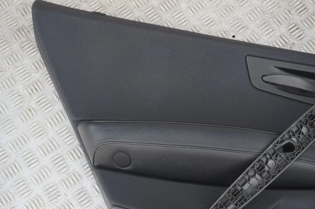 BMW X3 Series E83 Rear Left N/S Door Card Lining Black Leather