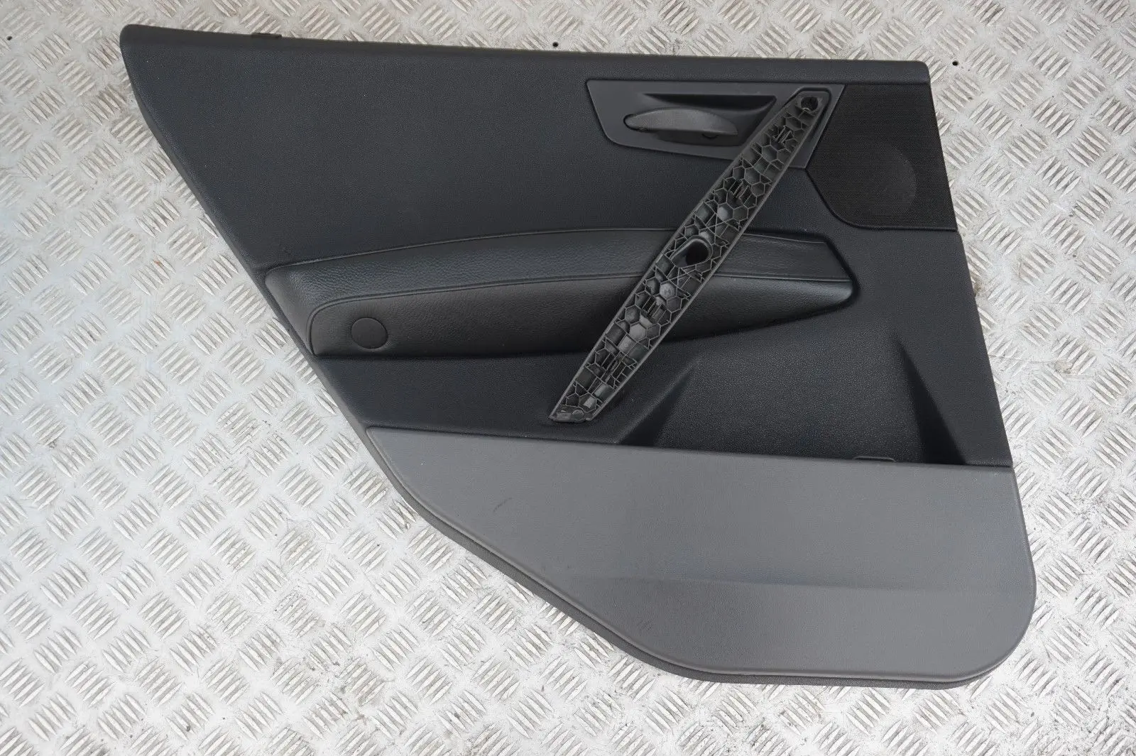 BMW X3 Series E83 Rear Left N/S Door Card Lining Black Leather